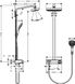 Душевая система Hansgrohe Raindance Select E 300 2jet Showerpipe с термостатом, белый/хром 27126400