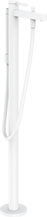 Змішувач Hansgrohe Finoris для ванни, одноважельний, підлоговий, білий матовий 76445700