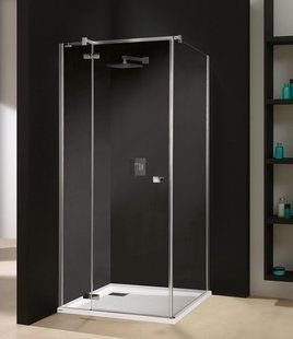 Душова кабіна кутова квадратна  90х90 см  Sanplast KNDJ2/FREE-100-S chrom W0