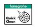 Набор для биде Hansgrohe со сливным клапаном Push-Open 31285000