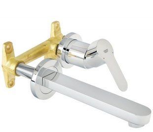 Змішувач для раковини зі стіни Grohe BauEdge 20474000, Хром