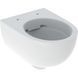 Подвесной унитаз Geberit Selnova Compact, воронкообразный, скорочений виліт, закрита форма, Rimfree
