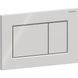 Змивна клавіша Geberit Sigma01 для подвійного змиву, Square: Глянцевий хром