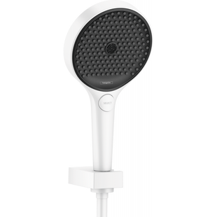 Душовий набір Hansgrohe Rainfinity 130 3jet з душовим шлангом 125 см, білий матовий 26852700, Білий