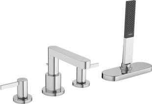 Змішувач Hansgrohe Finoris на борт ванни на 4 отвори, хром 76444000