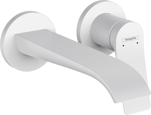 Змішувач настінного монтажу для раковини Hansgrohe VIVENIS, білий матовий, 75050700