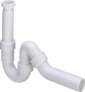 Трубний сифон для мийки 2x50 Viega 115654, EUR
