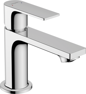 Змішувач Hansgrohe Rebris E 80 для раковини зі зливним гарнітуром, хром 72550000