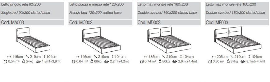 Кровать Le Comfort Academy (ширина от 116 до 206 см) материал на выбор светлый беж