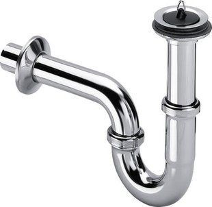Трубний сифон з універсальним випуском 1 1/4 x 1 1/4 x 60 Viega 111298, EUR
