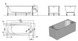 Ванна прямоугольная с каркасом и панелями Kolpa San Tamia 140x70 (752912)