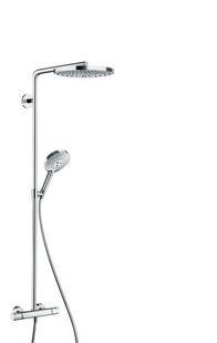 Душова система Hansgrohe Raindance Select S 240 2jet Showerpipe з термостатом 27129000, Хром
