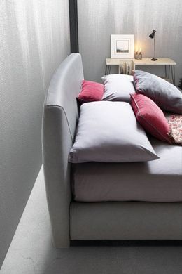 Кровать Le Comfort Belmondo (ширина от 90 до 206 см) материал на выбор (серый)