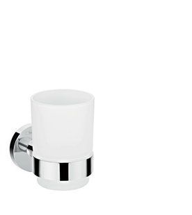 Стакан с тримачем для щіток Hansgrohe Logis 41718000, Хром