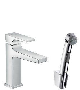 Змішувач для раковини Hansgrohe Metropol з бідеткою 32522000
