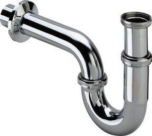 Трубний сифон (хром) 1 1/4 x 1 1/4 Viega 305611, EUR