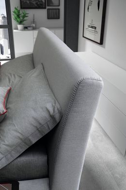 Кровать Le Comfort Break (ширина від 111 до 201 см) матеріал на вибір (світло-сірий)