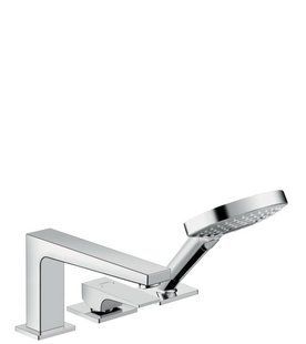 Змішувач Hansgrohe Metropol 32550000 на край ванни на 3 отвори