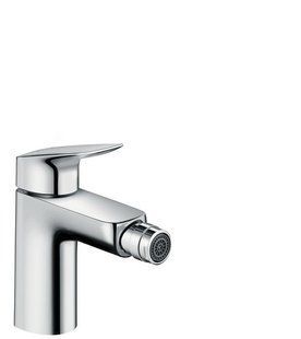 Змішувач для біде Hansgrohe Logis одноважільний з донним клапаном 71200000, Хром