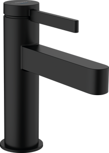 Змішувач Hansgrohe Finoris для раковини без зливного гарнітуру, чорний матовий 76013670