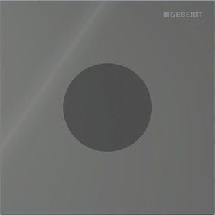 Система керування пісуаром Geberit з електронним запуском змивання, живлення від мережі, захисна панель тип 40, круглої форми: Лава