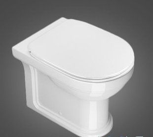 Catalano CANOVA ROYAL 53 WC Унітаз підлоговий 53*36, приставний, білий+сидіння 1VPCR00+5SSSTF00