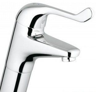Змішувач для раковини одноважільний Grohe Euroeco 32790000, Хром