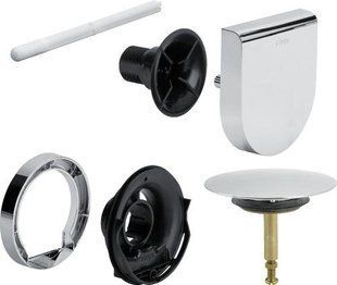 Комплект накладок Multiplex Trio Set Visign M9 (хром) Viega 724597