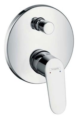 Набор смесителей для душа Hansgrohe Focus+Ecosmart - верхний и ручной душ, смеситель (наружная часть) и скрытая часть 72494000
