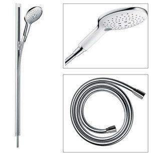 Душовий набір Hansgrohe Raindance Select S 150/Raindance, хром/білий 26626400, Хром/білий