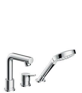 Змішувач на край ванни на 3 отвори Hansgrohe Talis S 72417000, Хром