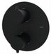 Змішувач-термостат для ванни/душа GRB Black 47120472 прихованого монтажу чорний на 2 користувача