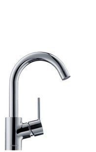 Змішувач для раковини Hansgrohe Talis S з донним клапаном 32070000, Хром