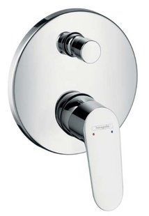 Змішувач для душа на два режима Hansgrohe Focus зовнішня частина 31945000, Хром