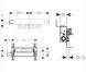 Монтажный элемент Geberit Kombifix для душевых систем, с водоотводом в стене, для высоты выравнивающей стяжки напольного стока 90–200 мм 457.534.00.1, ГРН