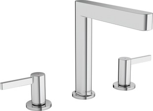Змішувач Hansgrohe Finoris для раковини зі зливним гарнітуром, хром 76034000