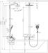 Душова система Hansgrohe Raindance Select E 360 Showerpipe з термостатом для ванни, білий/хром 27113400