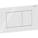 Змивна клавіша Geberit Sigma40 для подвійного змиву, Square: Білий