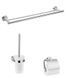 Аксессуары для ванны Hansgrohe Logis Universal 41727000 - комплект из 3 предметов, Хром