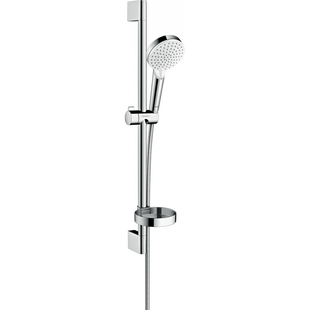 Душовий набір HANSGROHE CROMETTA VARIO І мильниця CASETTA 65, БІЛИЙ / ХРОМ 26553400