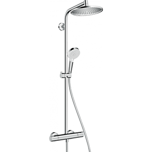 ДУШЕВАЯ СИСТЕМА HANSGROHE CROMETTA S 240 1JET SHOWERPIPE З термостат, ХРОМ 27267000