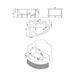 Ванна кутова асиметрична (правостороння) з сидінням Kolpa San Chad-D 170x120 (539575)